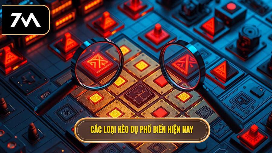 Các loại kèo dụ phổ biến hiện nay