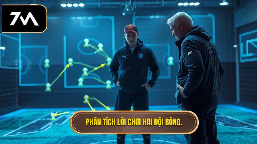 Phân tích tính chất trận đấu và lối chơi của hai đội